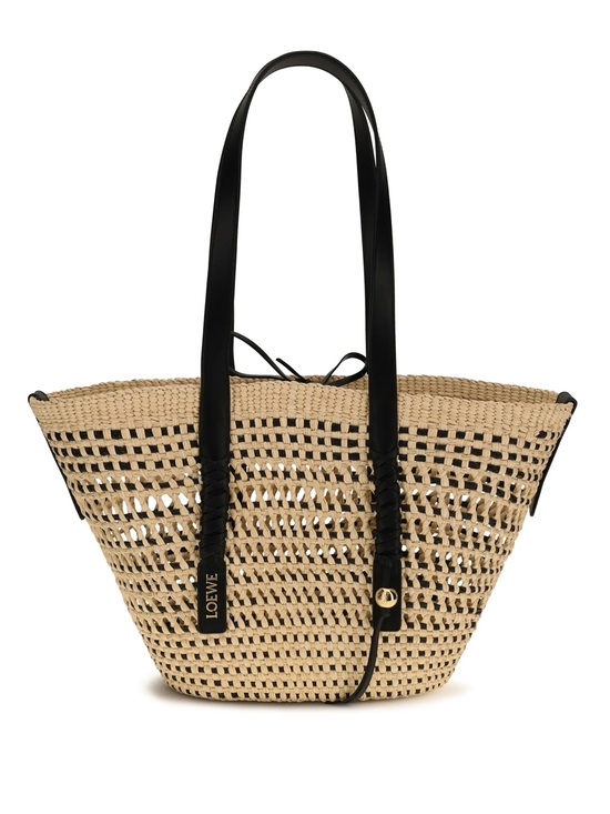 Loewe Handbags - NWT Loewe Medium Raffia Braided Basket Tote